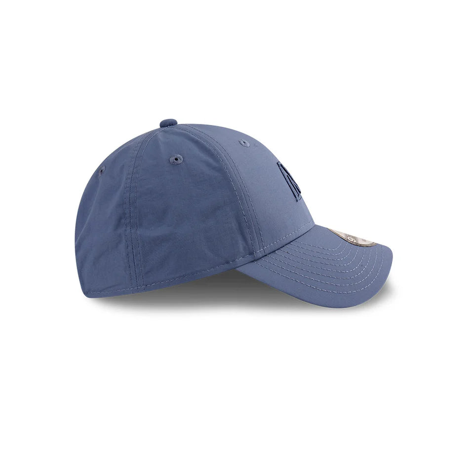 Australian Open Hat - 2025 Seasonal Performance Outline AO Indigo Blue Tennis 9Forty Strapback Cap - New Era